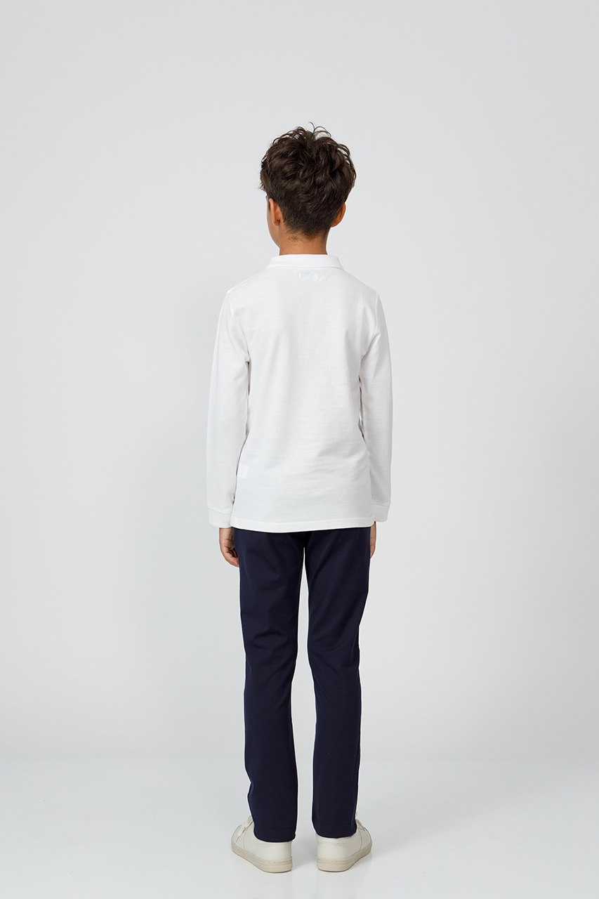 Tricou polo slim copii unisex 998